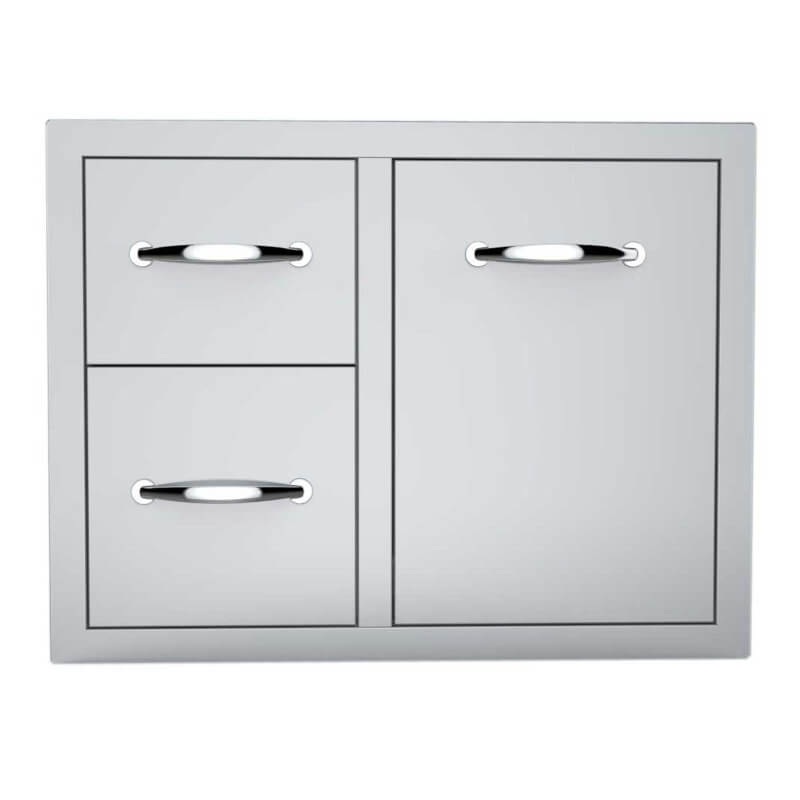 Sunstone 30-Inch Tank Tray Double Drawer Combo