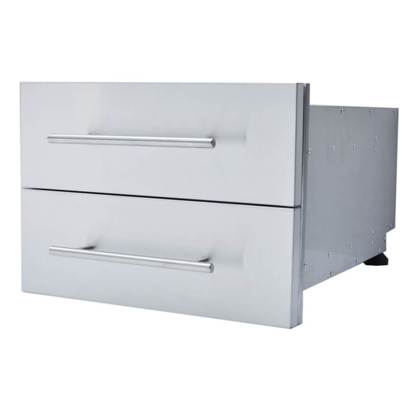 Sunstone Designer Series 13-Inch Height Multi-Configurable Double Drawer
