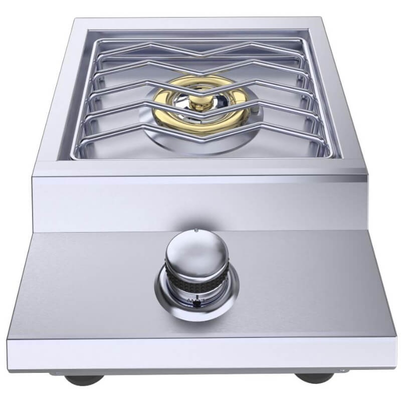 Sunstone Ruby Series 13 Inch Gas Countertop or Drop-in Versa Single Burner