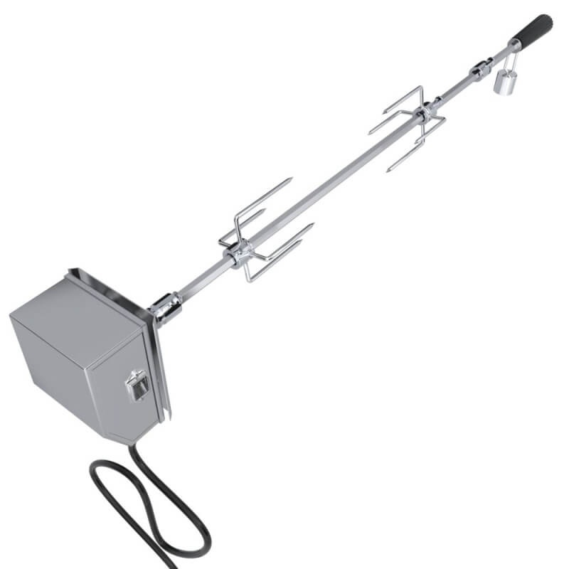 Sunstone Ruby Stainless Steel Rotisserie Kit For 30-Inch Grill