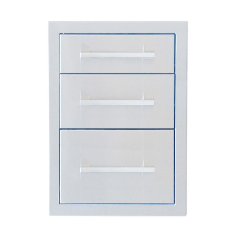 Sunstone Signature Series 18-Inch Beveled Frame Triple Drawer