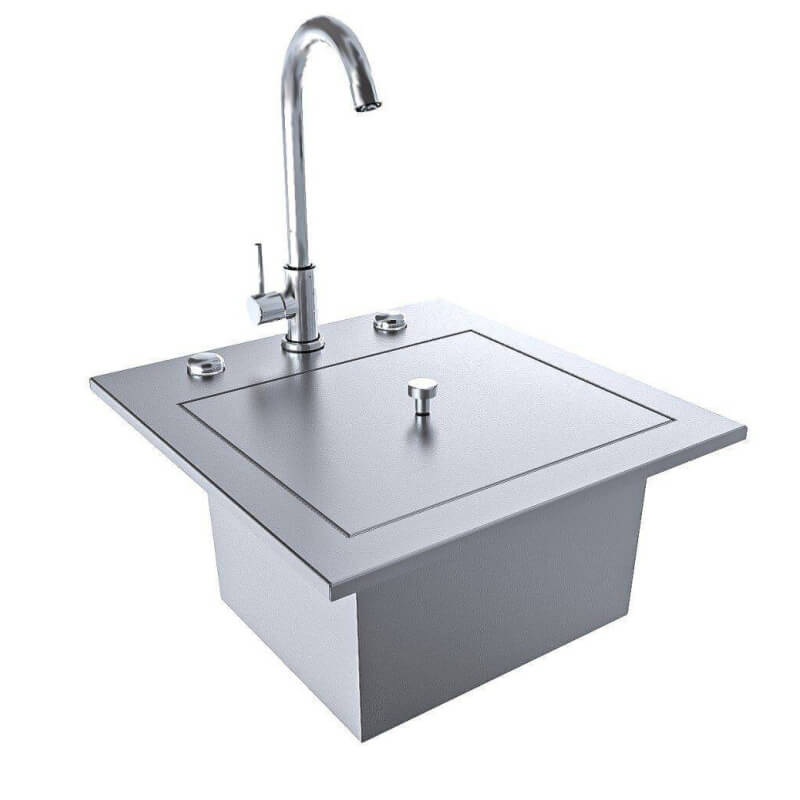 Sunstone Texan Series 15 Inch Bar Sink  TEX-15SK