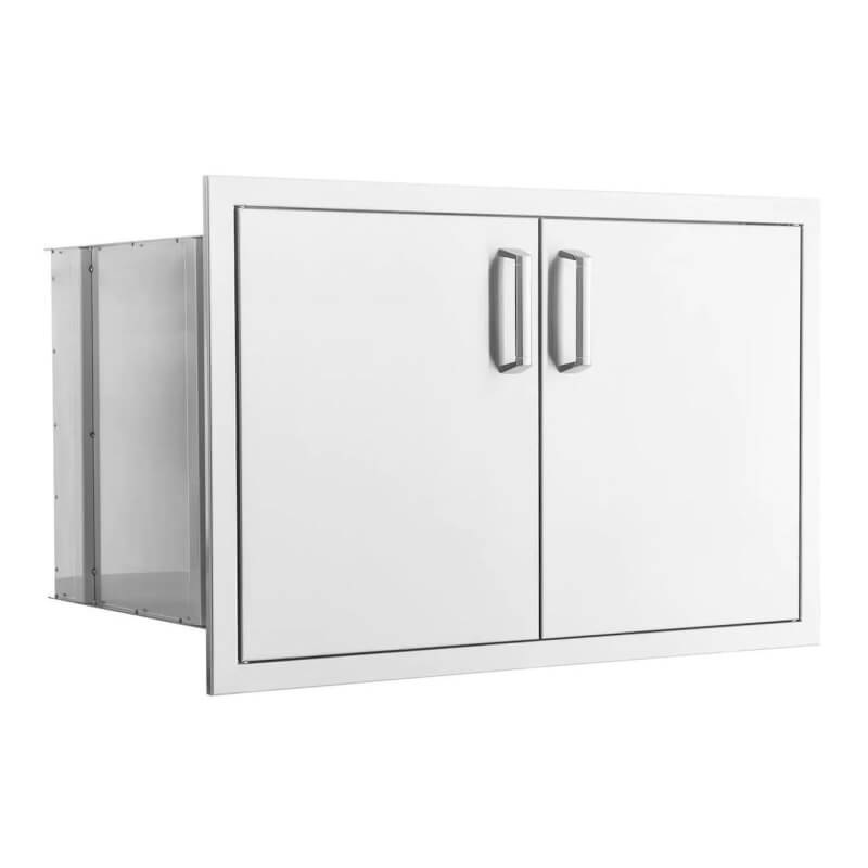 PCM 260 Series 32-Inch Stainless Steel Sealed Dry Storage Pantry With Shelf - Contempo