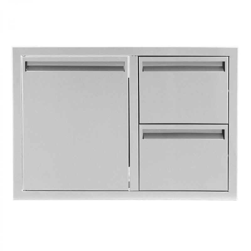 PCM 350 Series 32-Inch Access Door & Double Drawer Combo