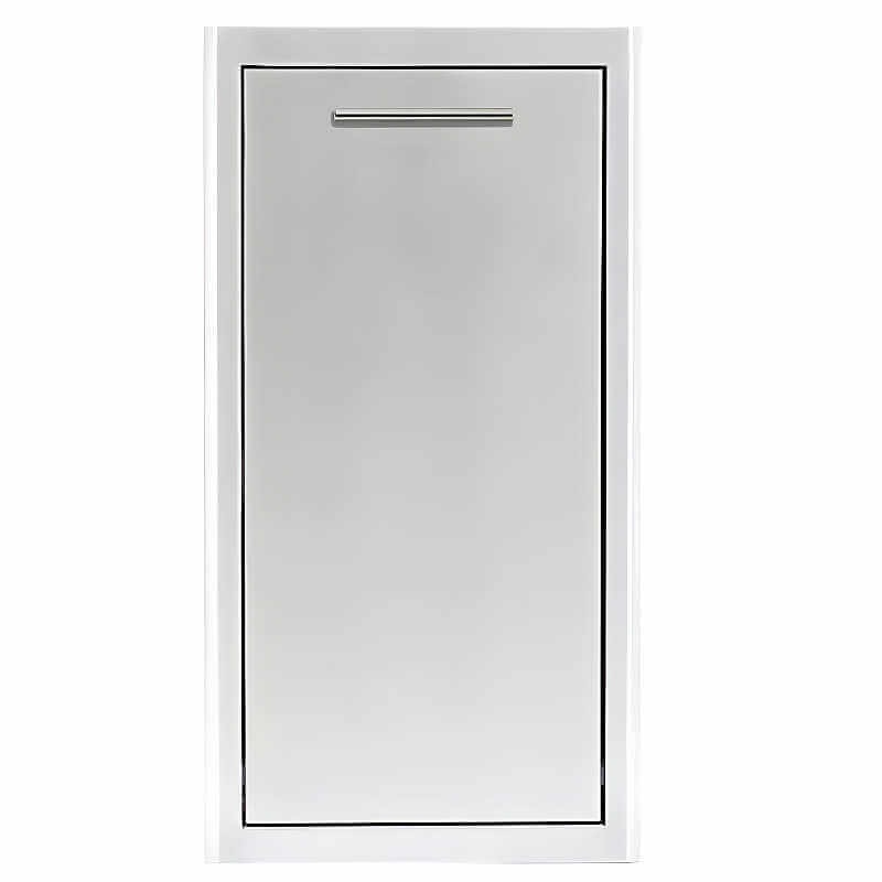 Blaze 13 Inch Stainless Steel Narrow Trash Storage Drawer - BLZ-TRNW-DRW