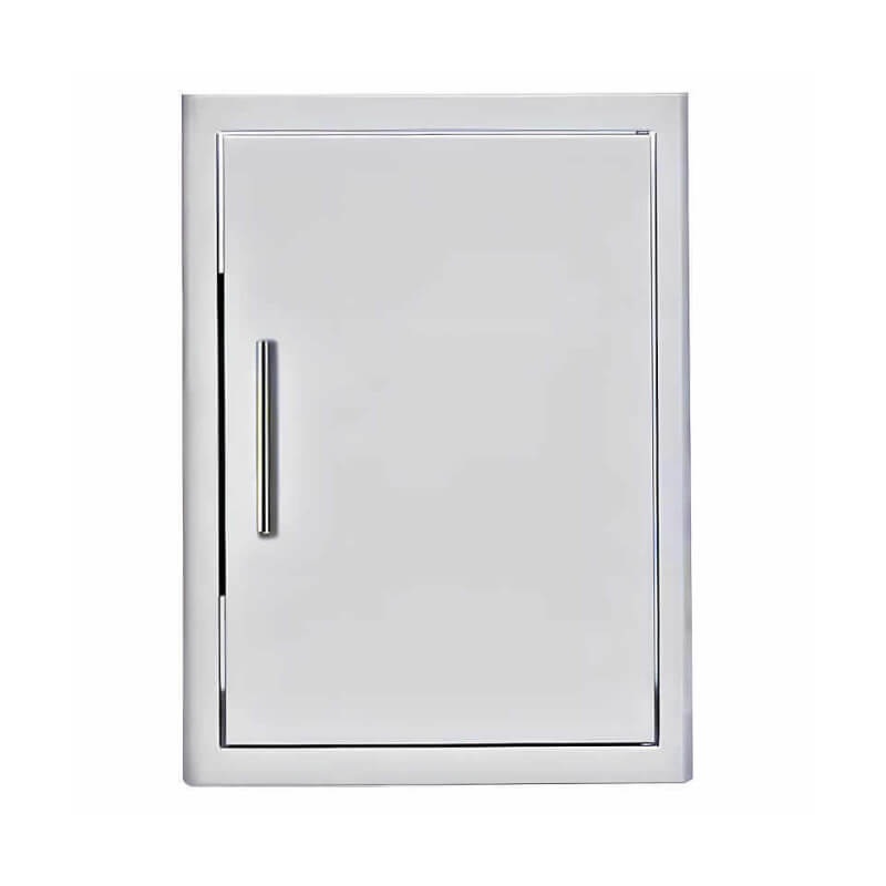 Blaze 18 Inch Stainless Steel Vertical Single Access Door - BLZ-SV-1420-R-SC