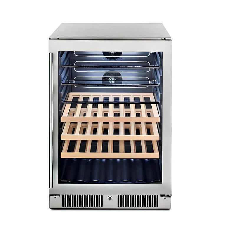 Blaze 24 Inch 5.5 Cu Ft. Glass Front Outdoor Beverage Cooler - BLZ-GDBEV-5.5