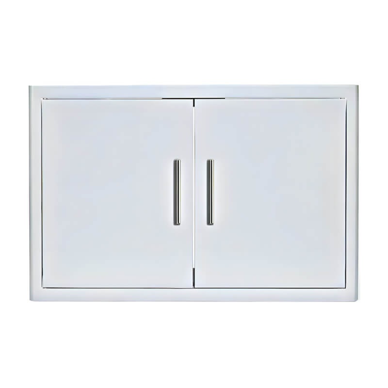 Blaze 32 Inch Stainless Steel Double Access Door With Paper Towel Holder - BLZ-AD32-R-SC
