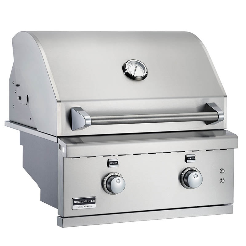 Broilmaster B Series 25 Inch Stainless Steel Built In Gas Grill