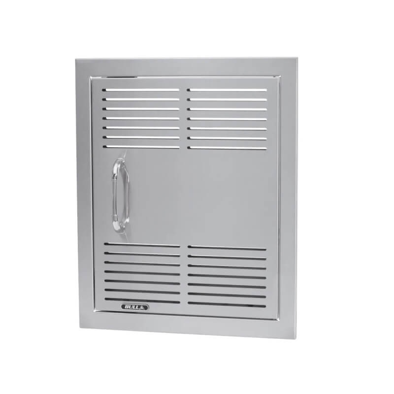 Bull 18 Inch Vented Stainless Steel Single Vertical Access Door With Reveal - 90000
