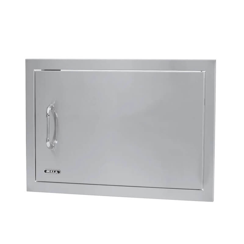 Bull 26 Inch Stainless Steel Single Access Horizontal Door With Reveal - 89990