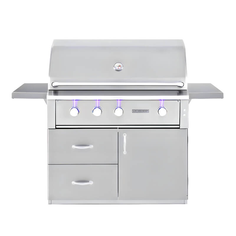 Summerset Alturi 42 Inch 3 Burner Freestanding Gas Grill With Rotisserie