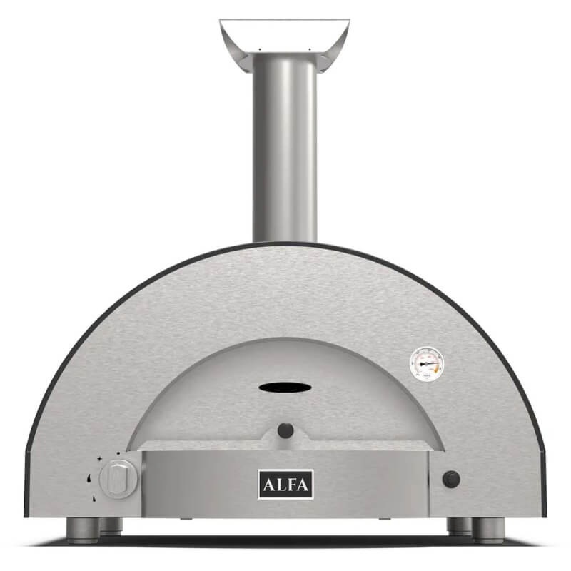 Alfa Classico 2 Pizze Gas Pizza Oven - Ardesia Grey