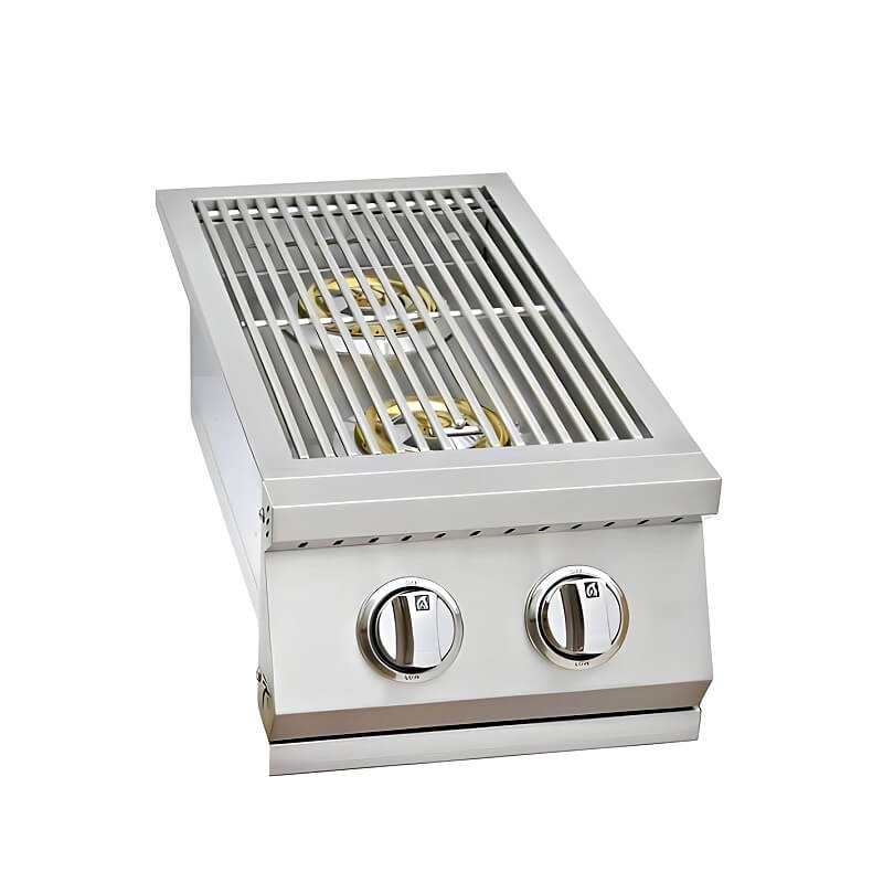 Kokomo Grills Built In Stainless Steel Double Side Burner - KO-BAK2BG