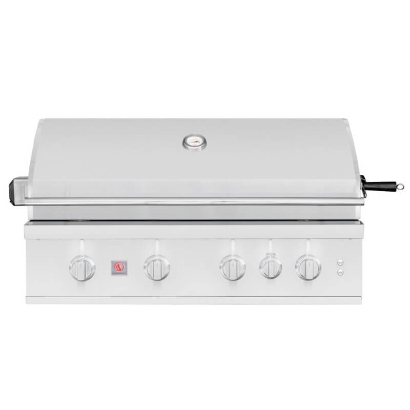 Summerset TRL Pro 40 Inch 4 Burner Built-In Gas Grill With Rotisserie