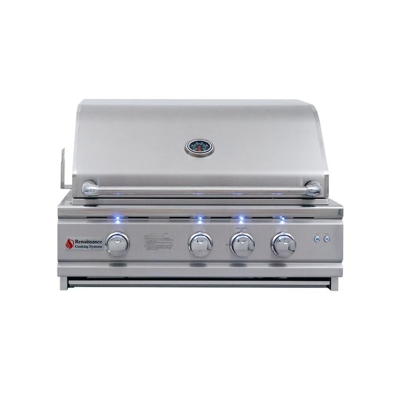 RCS Cutlass Pro 30 Inch 3 Burner Built-In Gas Grill
