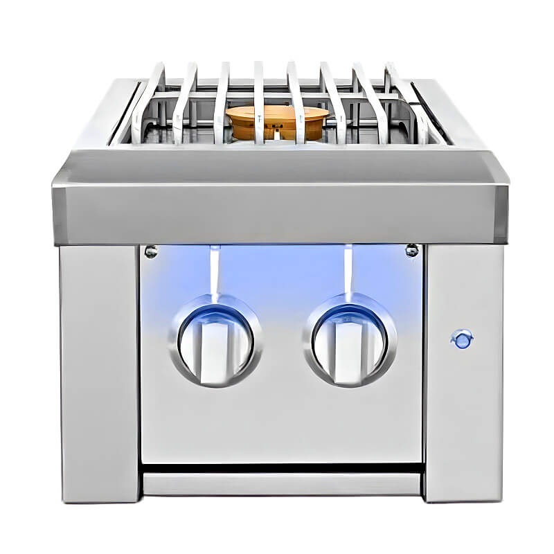 American Made Grills Estate Double Side Burner - ESTSB2