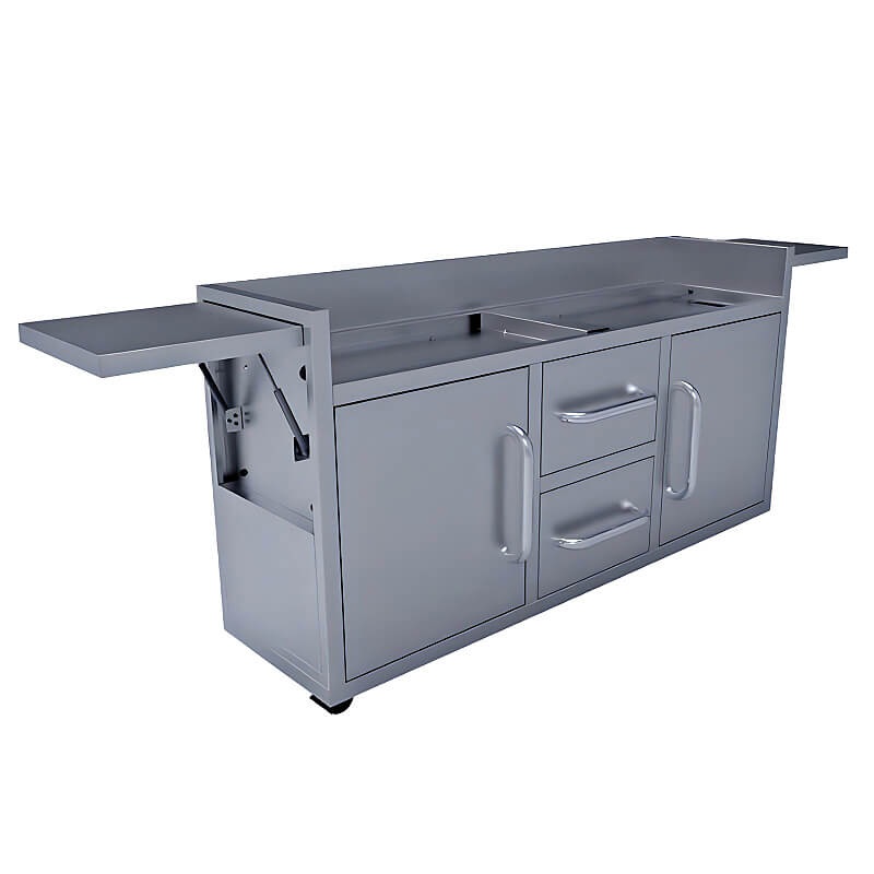 Le Griddle Grand Texan Griddle Freestanding Cart - GFCART160