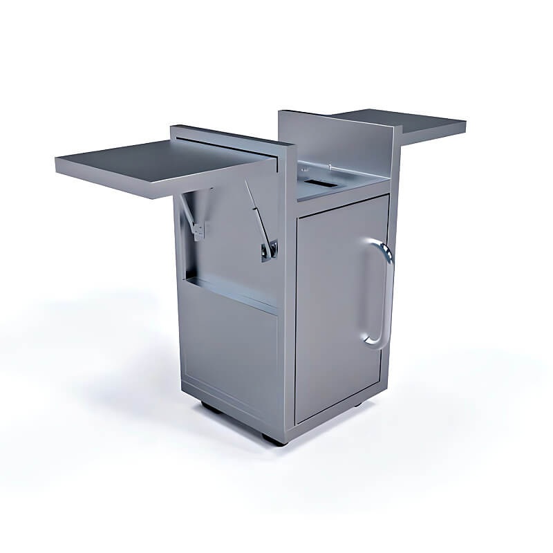 Le Griddle - Wee Gas Griddle Freestanding Cart - GFCART40