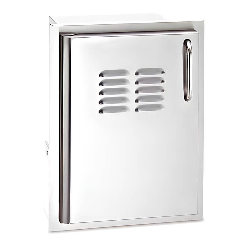 American Outdoor Grill 14 Inch Single Access Door With Tank Tray And Louvers