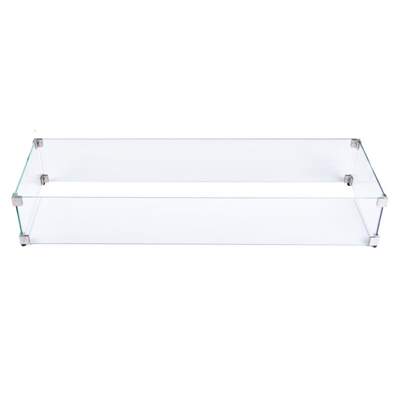 Elementi Plus Rectangular Tempered Glass Wind Screen ONC05-021