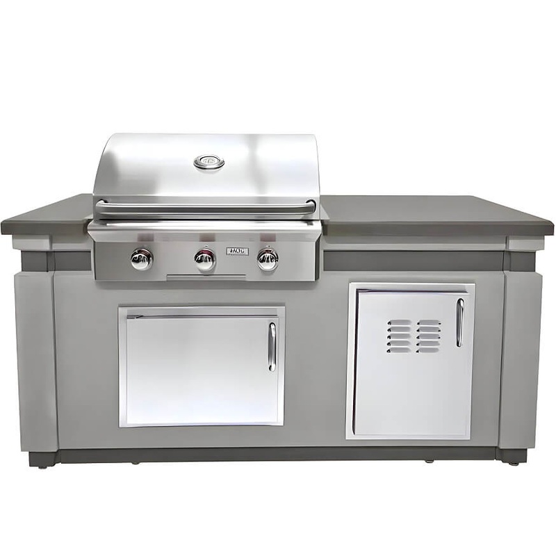 American Outdoor Grill 30 Inch T-Series Grill Island Bundle