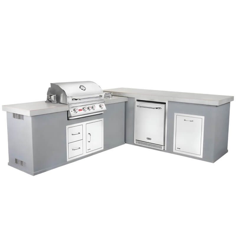 Bull Versa Q BBQ Grill Island