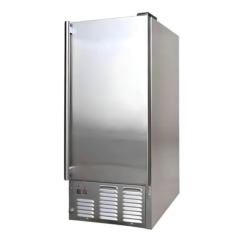 Cal Flame 1.71 Cu. Ft. Outdoor Stainless Steel Ice Maker - BBQ10700