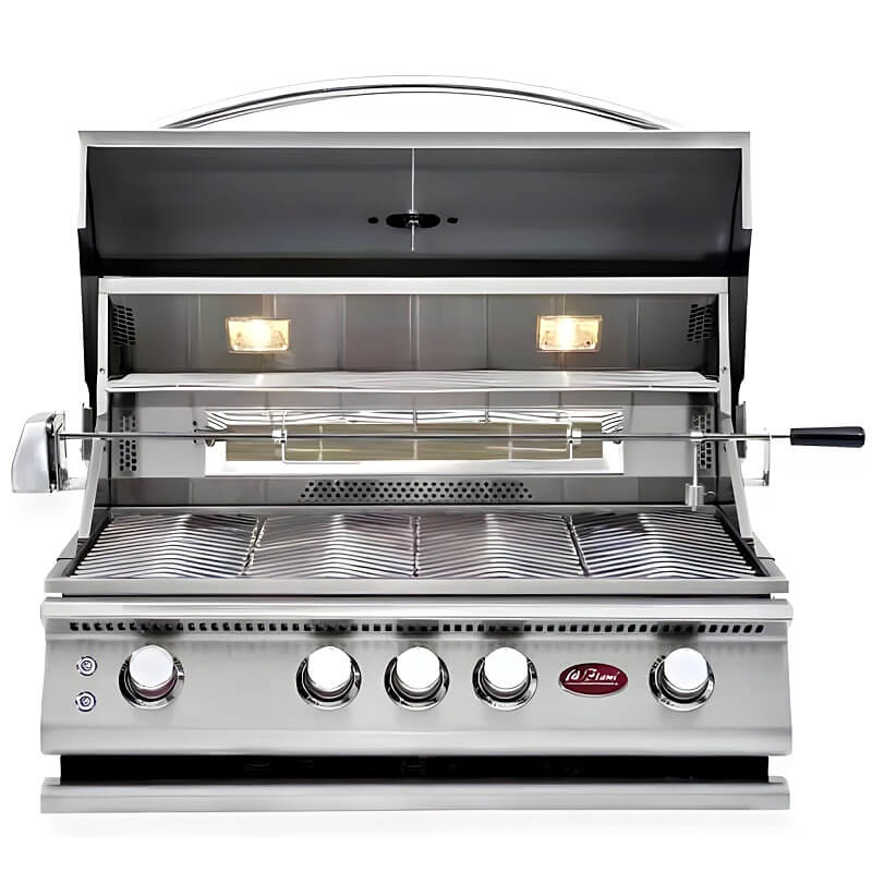 Cal Flame Convection 32 Inch 4 Burner Built In Grill