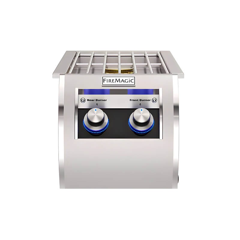 Fire Magic Echelon Diamond Built-In Gas Double Side Burner