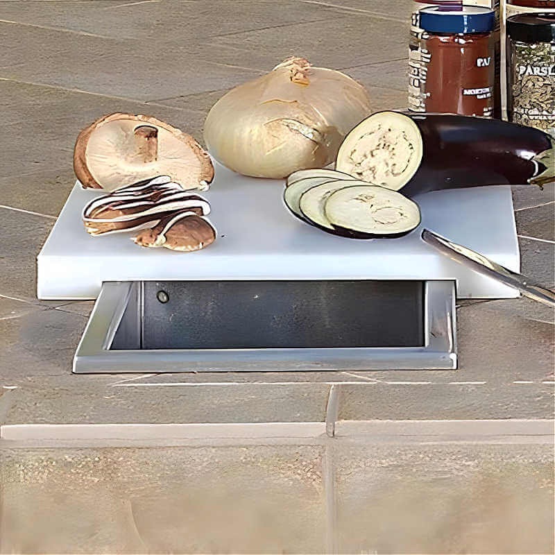 Artisan Prep And Waste Chute With Cutting Board Cover - ARTP-PWC