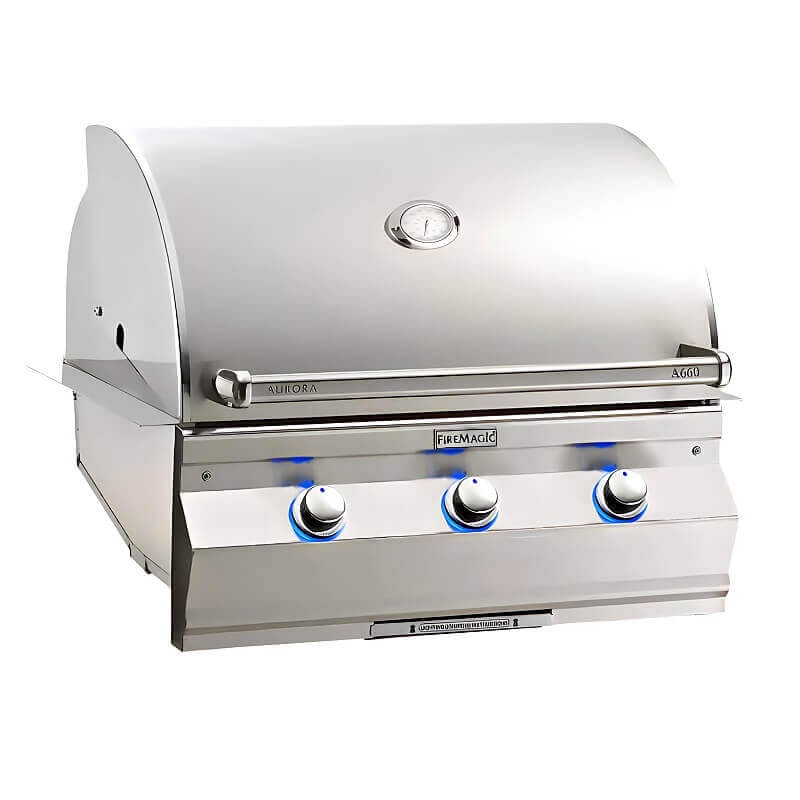 Fire Magic Aurora A660I 30-Inch Built-In Gas Grill with Infrared Burner
