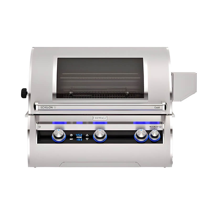 Fire Magic Echelon Diamond E660I 30 Inch Built-In Gas Grill w/ Digital Control, Magic View Window, & Rotisserie