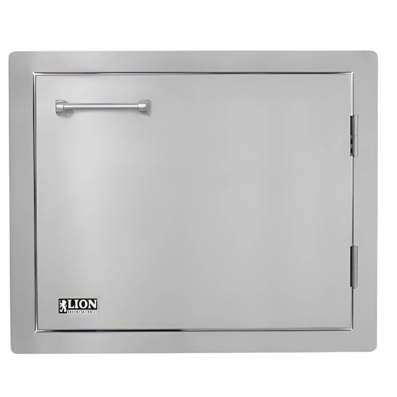 Lion 22-Inch Horizontal Single Access Door with Paper Towel Rack - L2219