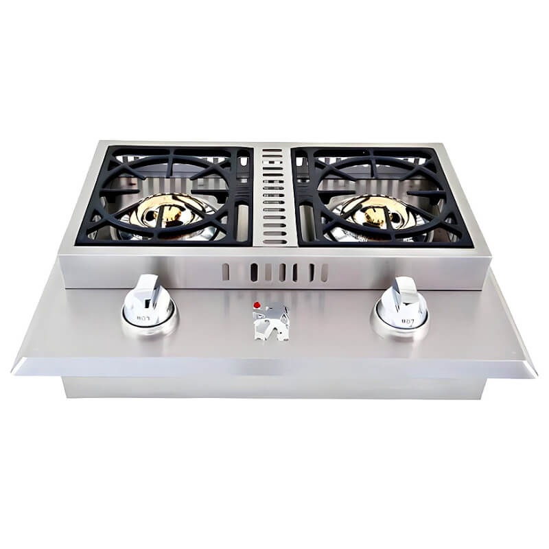 Lion Stainless Steel Drop-In Double Side Burner | L1634 & L1707