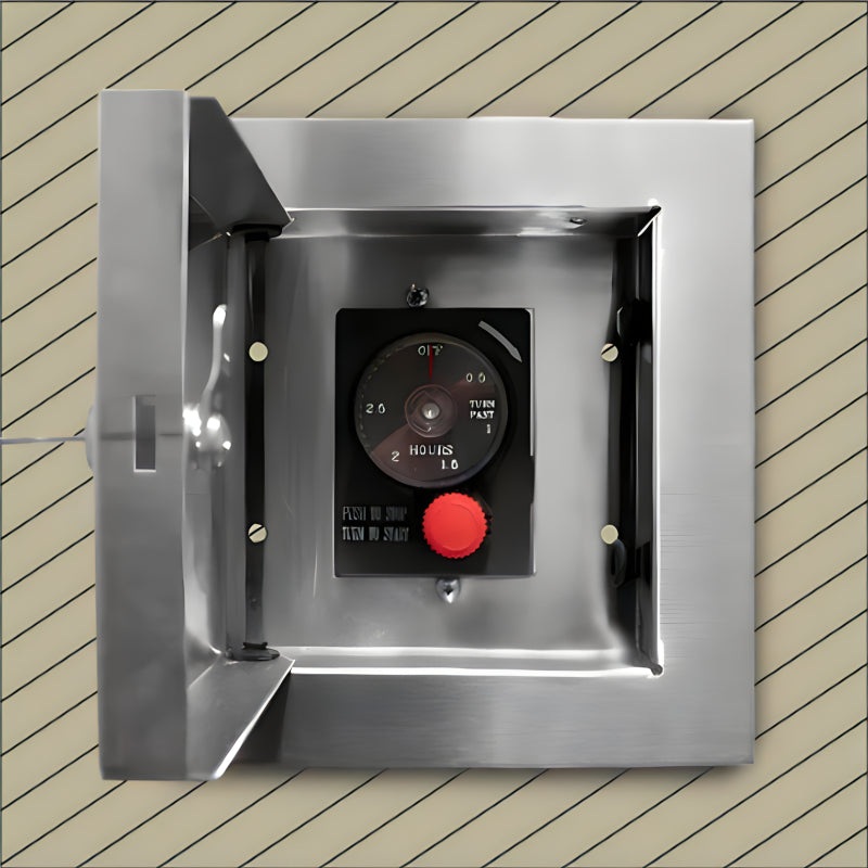 Summerset Gas Timer Locking Cabinet - ESTOP LC