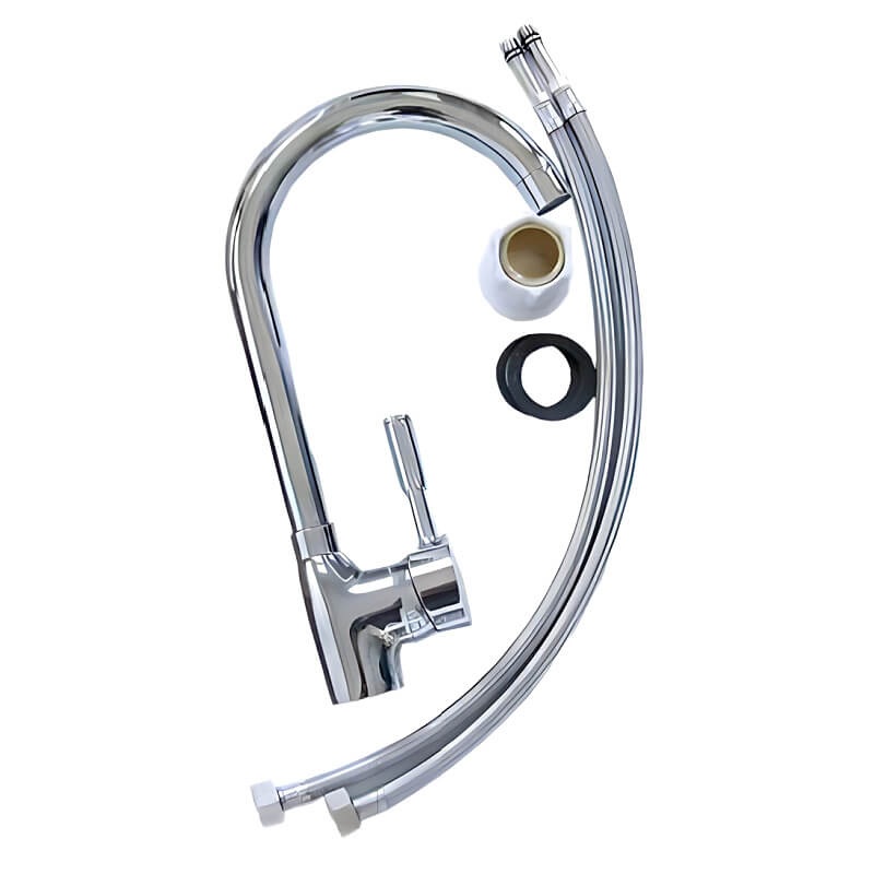 Sunstone Single Handle Outdoor Rated Hot/Cold Kitchen Faucet - P-FHC