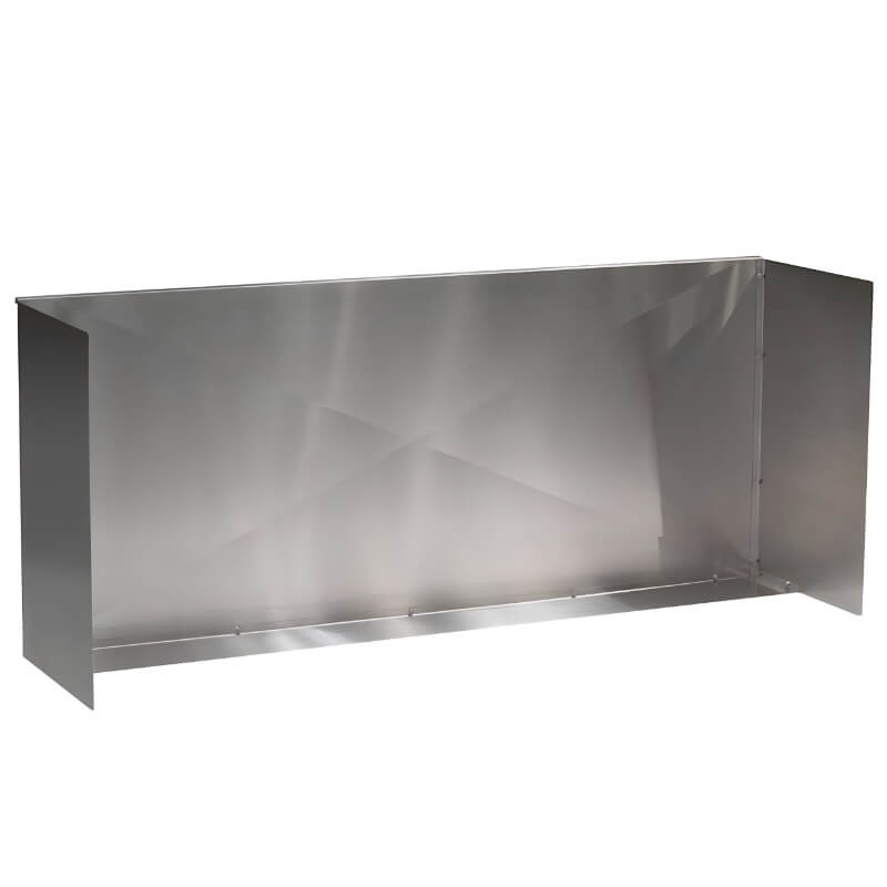 TrueFlame 36-Inch Stainless Steel Wind Guard for TrueFlame 32-Inch Grills - TFWG-36