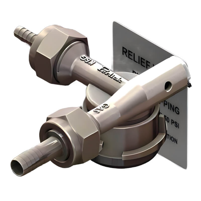 Perlick Lo-Boy Stainless Steel "S" Series Keg Coupler - 40030SSLS