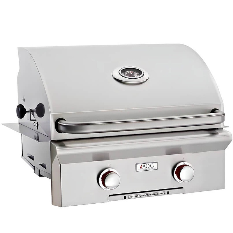 American Outdoor Grill T-Series 24 Inch 2 Burner Built-In Gas Grill