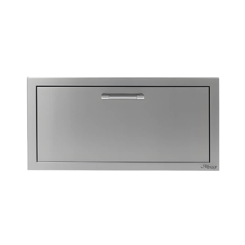 Alfresco 30-Inch VersaPower Stainless Steel Soft-Close Single Drawer - AXE-30DR-SC
