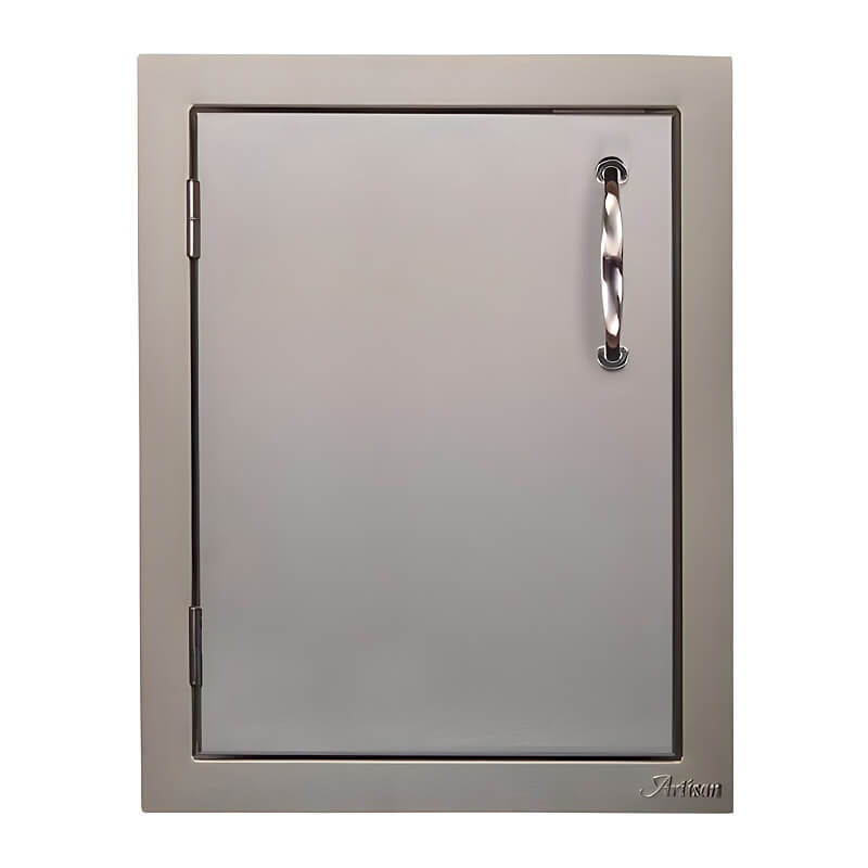 Artisan 17-Inch Stainless Steel Single Vertical Access Door With Marine Armour