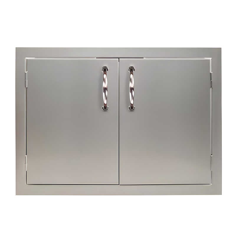 Artisan 30-Inch Stainless Steel Double Access Doors With Marine Armour