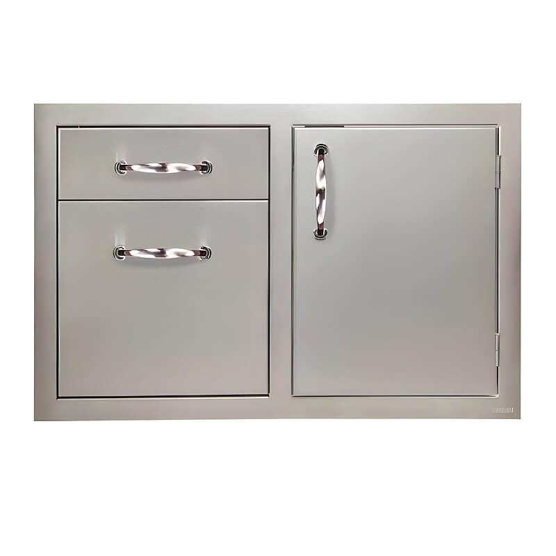 Artisan 36-Inch Single Access Door & Double Drawer Combo With Marine Armour
