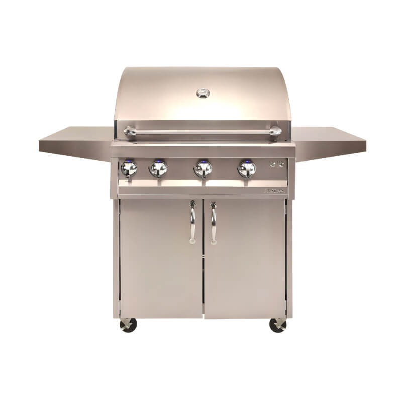 Artisan Professional 32-Inch 3 Burner Freestanding Gas Grill With Rotisserie & Marine Armour
