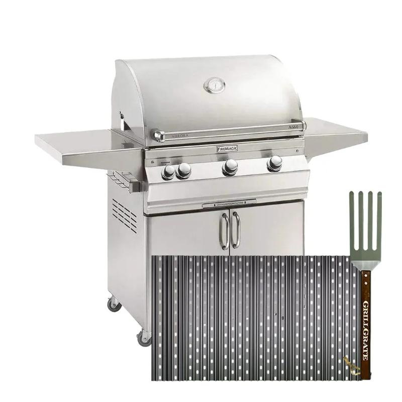 GrillGrate Set For Fire Magic Aurora A540I 30-Inch Gas Grills