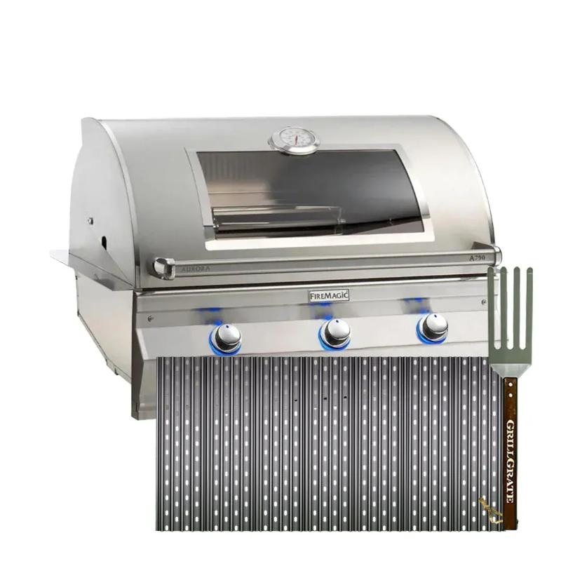 GrillGrate Set For Fire Magic Aurora A790I 36-Inch Gas Grill