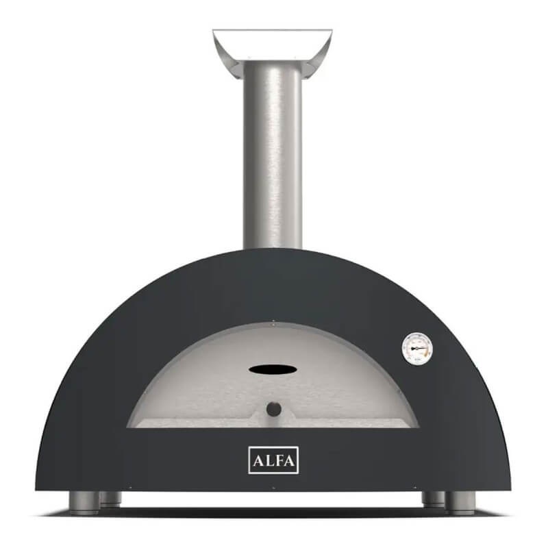 Alfa Moderno 2 Pizze Wood - Fired Pizza Oven - Ardesia Grey