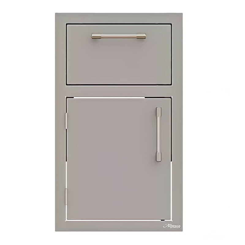 Alfresco 17-Inch Door & Paper Towel Holder Combo With Marine Armour
