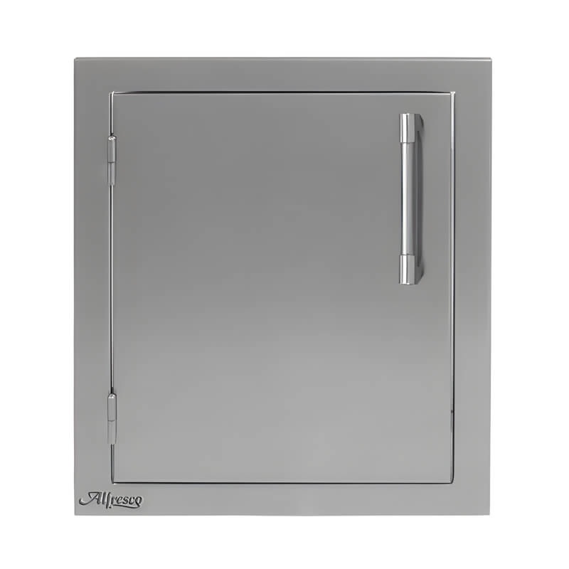 Alfresco 17-Inch Vertical Single Access Door With Marine Armour
